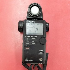 SEKONIC L-508 Zoom Master Spot Incident Light Meter Photography Japan Vintage