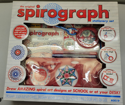 The Original Spirograph Stationery Arts And Crafts New Sealed Ships Free