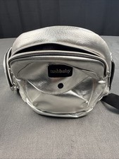 TUSHBABY vegan leather baby hip carrier - Sil...