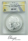 2021-"CC" Morgan Silver Dollar ANACS MS69