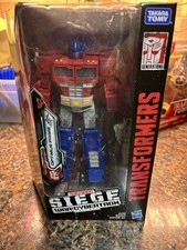Hasbro Transformers Siege WFC-S11 Optimus Prime Transforming Action Figure MIB