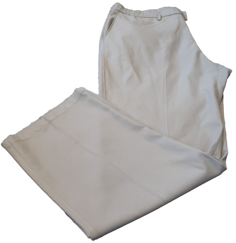 Haggar Men’s Beige H26 Trademark Classic Fit Dress Slacks Pants Size 38x30 BG35
