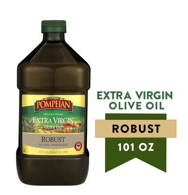 Pompeian Robust Extra Virgin Olive Oil - 101 fl oz