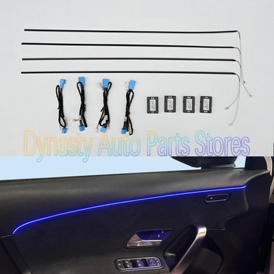 64 Farben Autotür LED Umgebungslicht Atmosphäre Licht Für A Klass W177 CLA W118