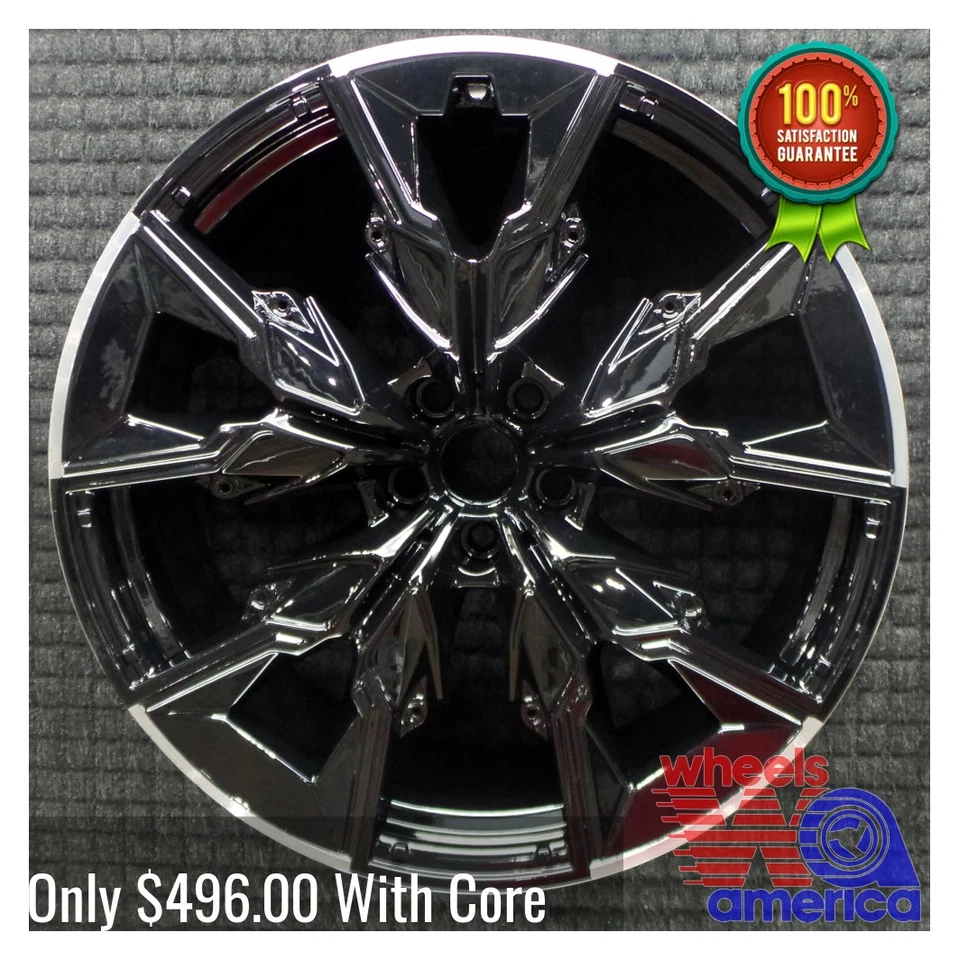 Wheel Rim BMW 740i 750e xDrive 760i i7 21 2023-2025 36115A41F78 OEM OE 95772 - Image 2 of 4