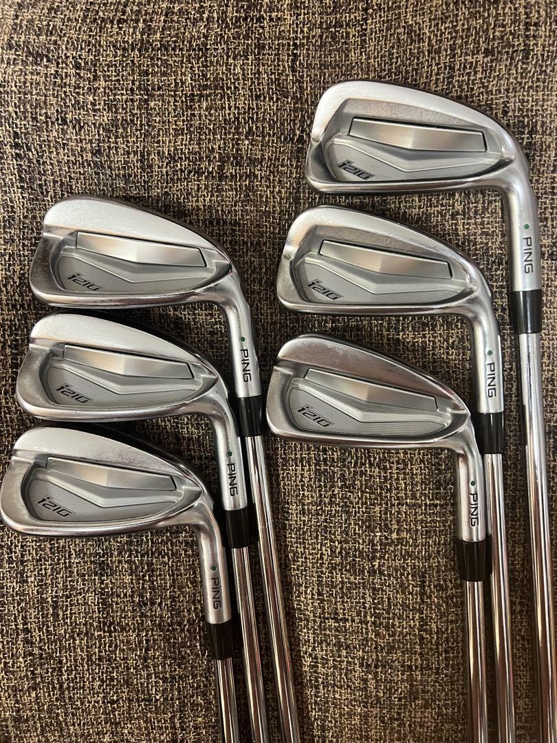Ping i210 5-PW Iron Set Modus 105 Stiff Shafts Used Golf