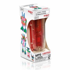 Laser Pegs Lighted 4-in-1 Construction Set Robot Series Building Blocks MPS 200
