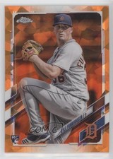 2021 Topps Chrome Update Sapphire Edition Orange 1/25 Kyle Funkhouser #US75 3a1
