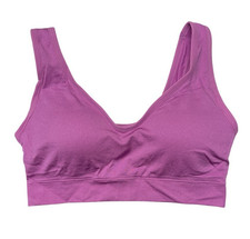 Jockey Seamfree Back Smoothing Wirefree Bra Medium Fuchsia A596550 Foam Cups