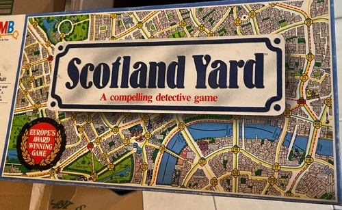 Scotland Yard Board Game 1985 Milton Bradley Ravensburger Complete Vintage EUC