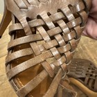 Authentic Givenchy Woven Brown Leather Heel Sandals Size 36 6.5US GORGEOUS  — photo 10