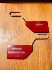 Cessna 150-G-L Control Lock , Horizontal  locking pin