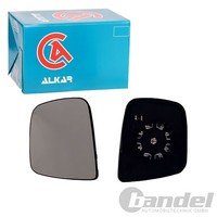 Alkar Spiegelglas Beheizbar Konvex Links Passend FüR Nissan Evalia NV200 | 64315