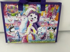 Lisa Frank Tikanni Trifold Portfolio Binder 10  x13  w/Coloring  Activity Book