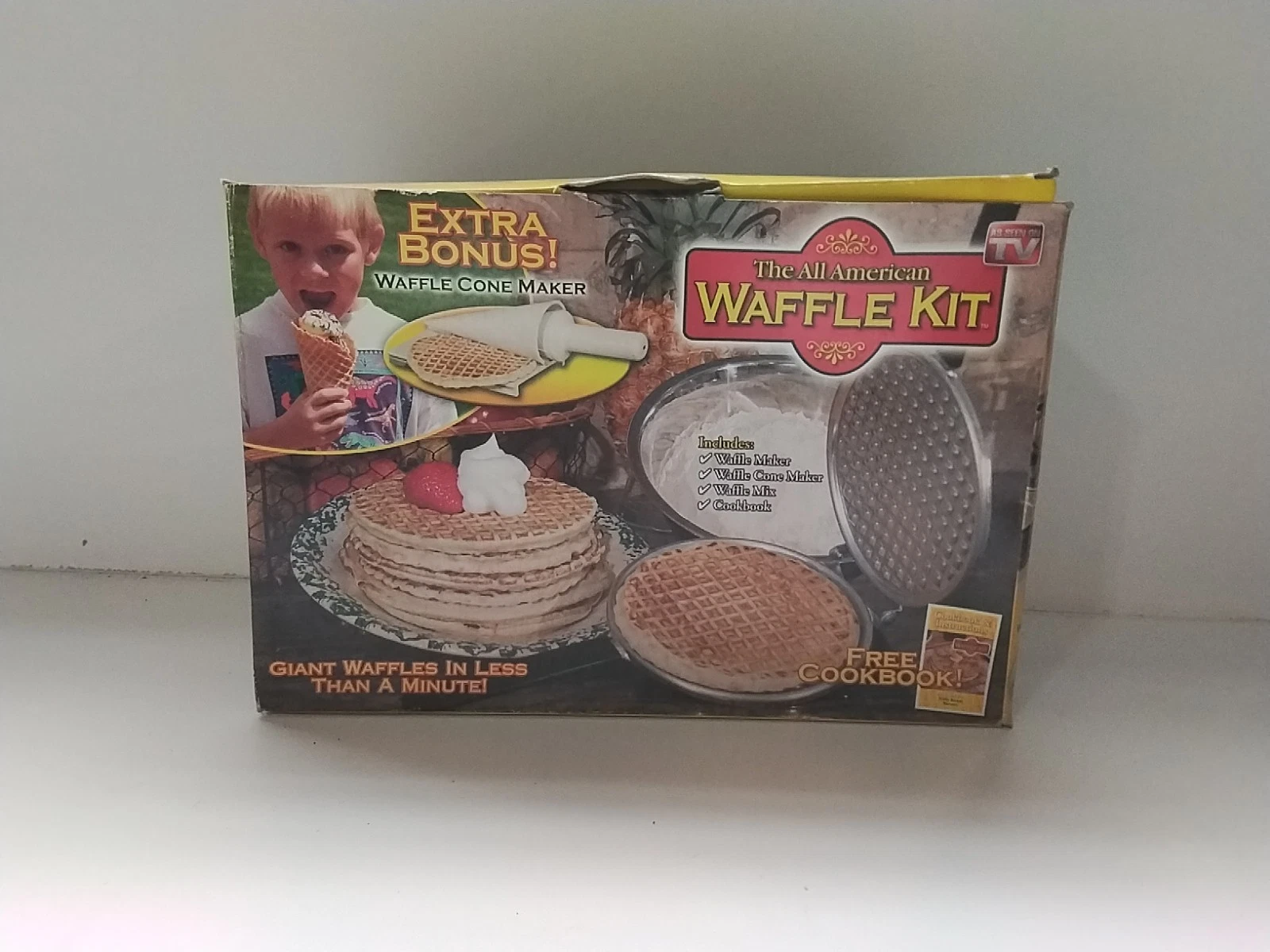 Vintage All American WAFFLE KIT NEW IN BOX Never Used
Opens in a new window or tab