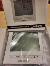 Ambiente LunaStat v2  43521 Programmable Thermostat White 230V NEW