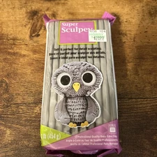 Super Sculpey Polymer Clay 1lb-Gray