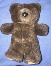 Vintage Brown Plush Teddy Bear Produced Exclusively by Hallmark and Heartline..A