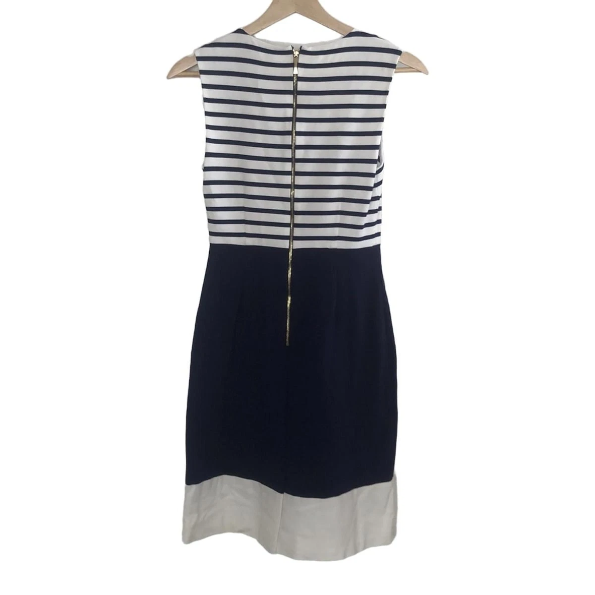 Autentico Kate Spade Abito da donna bianco navy