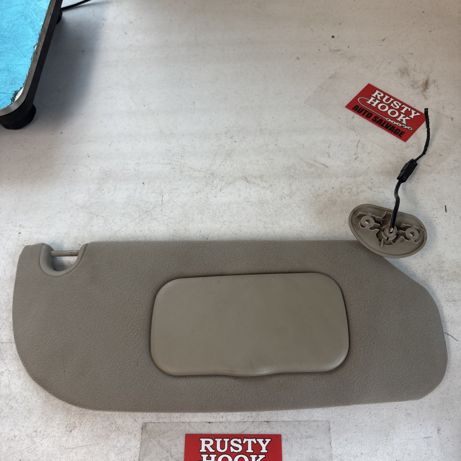 2008 FORD EXPLORER SUN VISOR RIGHT PASSENGER Gray U251-L0031911AA