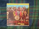 The Beatles - Sgt Pepper's Lonely Hearts Club Band Vinyl Apple Label WITH CUTOUT