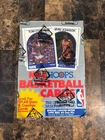 1989 HOOPS BBCE WRAPPED BOX FASC FROM A SEALED CASE MAGIC JOHNSON ON BOX