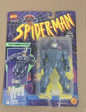 Rhino W/ Ramming Head Action from Spider-Man The Animated Series 1994 ToyBiz 
