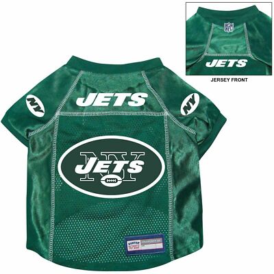 NEW YORK JETS DOG CAT PREMIUM JERSEY ALTERNATE w/ NAME TAG EXTRA SMALL XS SMALL