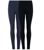 M&S Magic Leggings Ladies Ponte Full Length High Waist Skinny Jegging EX