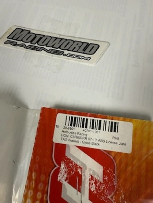 Display Hotbodies RacingTag Fender Eliminator, Gloss Black 40701-1001 Foto 2 de 3