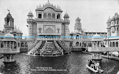 R176957 Die Kongresshalle. Kaiserliche Internationale Ausstellung. London. 1909. Vale
