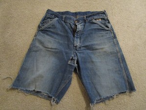 Vintage Sr fuerte confiable Pantalones Cortos De Mezclilla Jeans 1950s?  Sears y corzos consolidadas | eBay