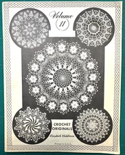 Crochet Originals by Elizabeth Hiddleson Volume 11 Pattern Book Doilies PB