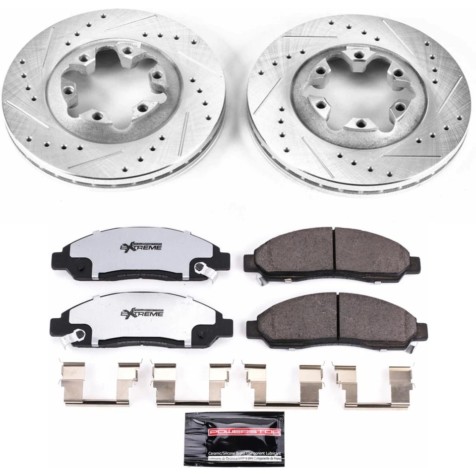 Powerstop K2066-36 Front Brake Disc and Pad Kit for 2004-2008 Chevrolet Colorado - Image 2 of 4