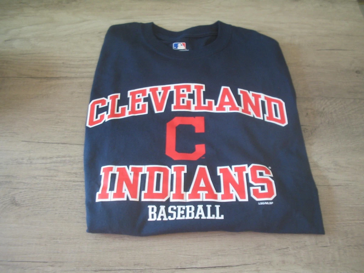 CLEVELAND INDIANS Kids Childrens T-Shirt Size S Shirt MLB Genuine  Merchandise