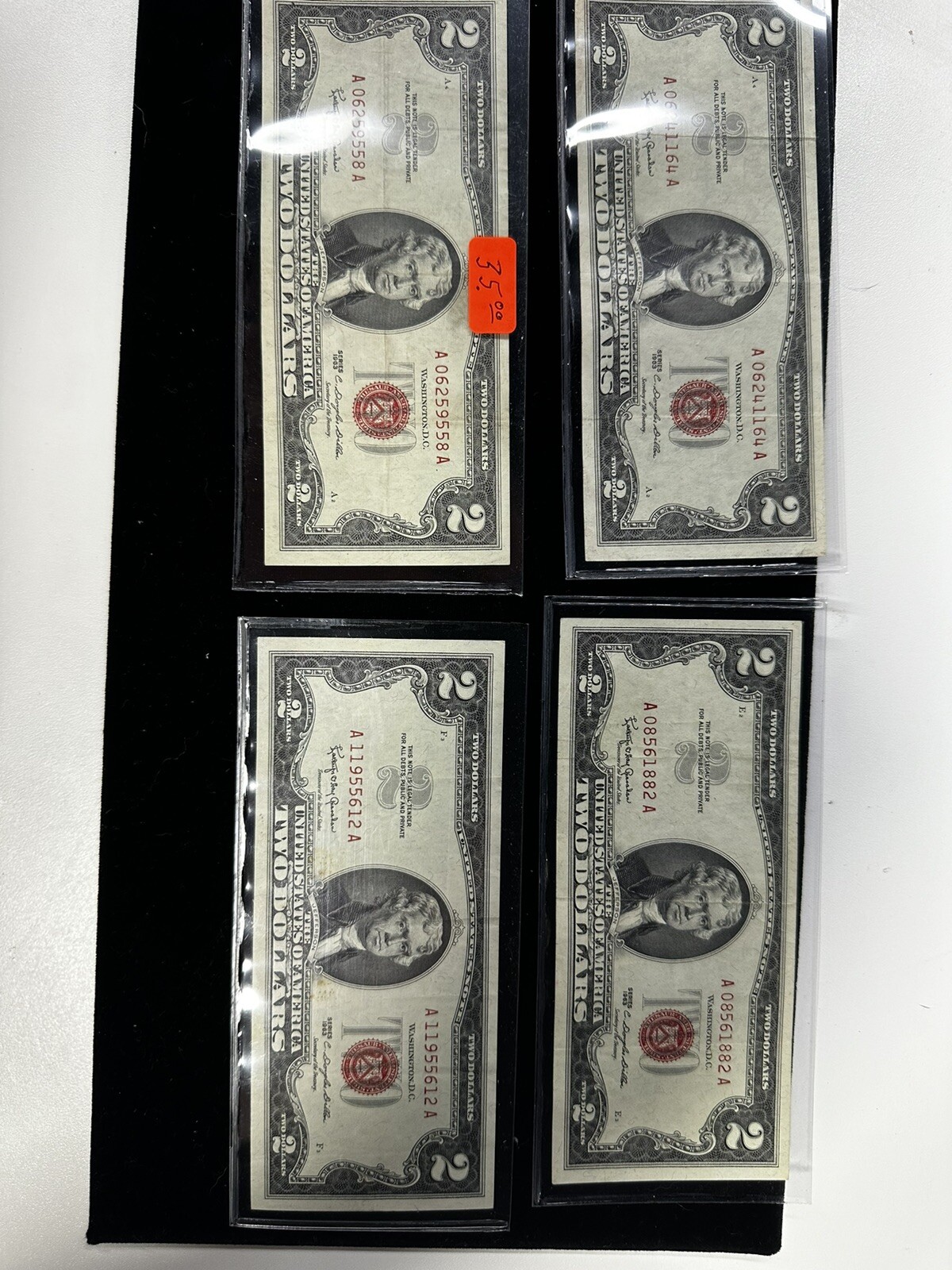 Depercent242 Bill With Red Seal 1963 - 3icv6ym
