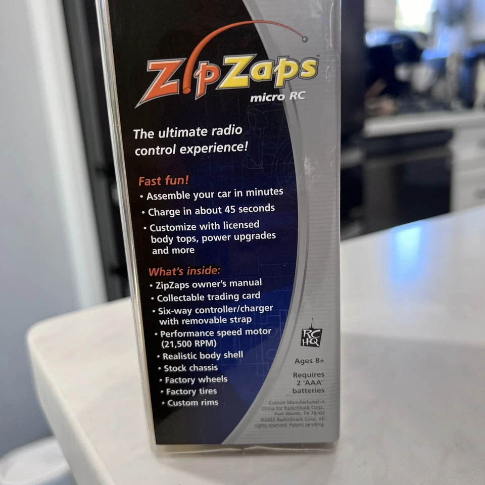 Nissan 350Z Red ZipZaps Micro RC Wireless Remote Controlled Car NEW IN BOX! READ - Image 3 of 4