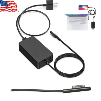 1796 1800 1963 Surface Pro Charger For Surface Pro &Go Book 7/6/5/4/3 Ac Adapter