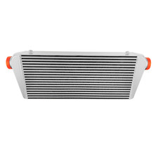 Aluminum Front Mount Intercooler 700x300x100mm 3 76mm Inlet Outlet