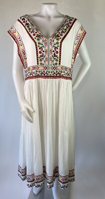 sachin and babi light blue dress ZIMMERMANN Embroidered floral-print linen and silk-blend gauze mini dress