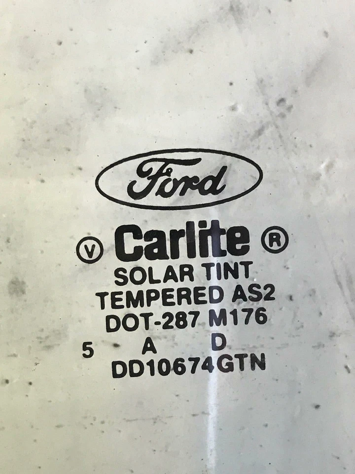 Ford Freestyle 2006 puerta delantera ventana de vidrio con conductor de tinte izquierda izquierda izquierda usada Foto 3 de 4