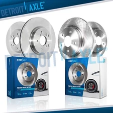 12.28 inch Front 12.20 inch Rear Disc Brake Rotors for 2017 - 2023 Honda CR-V