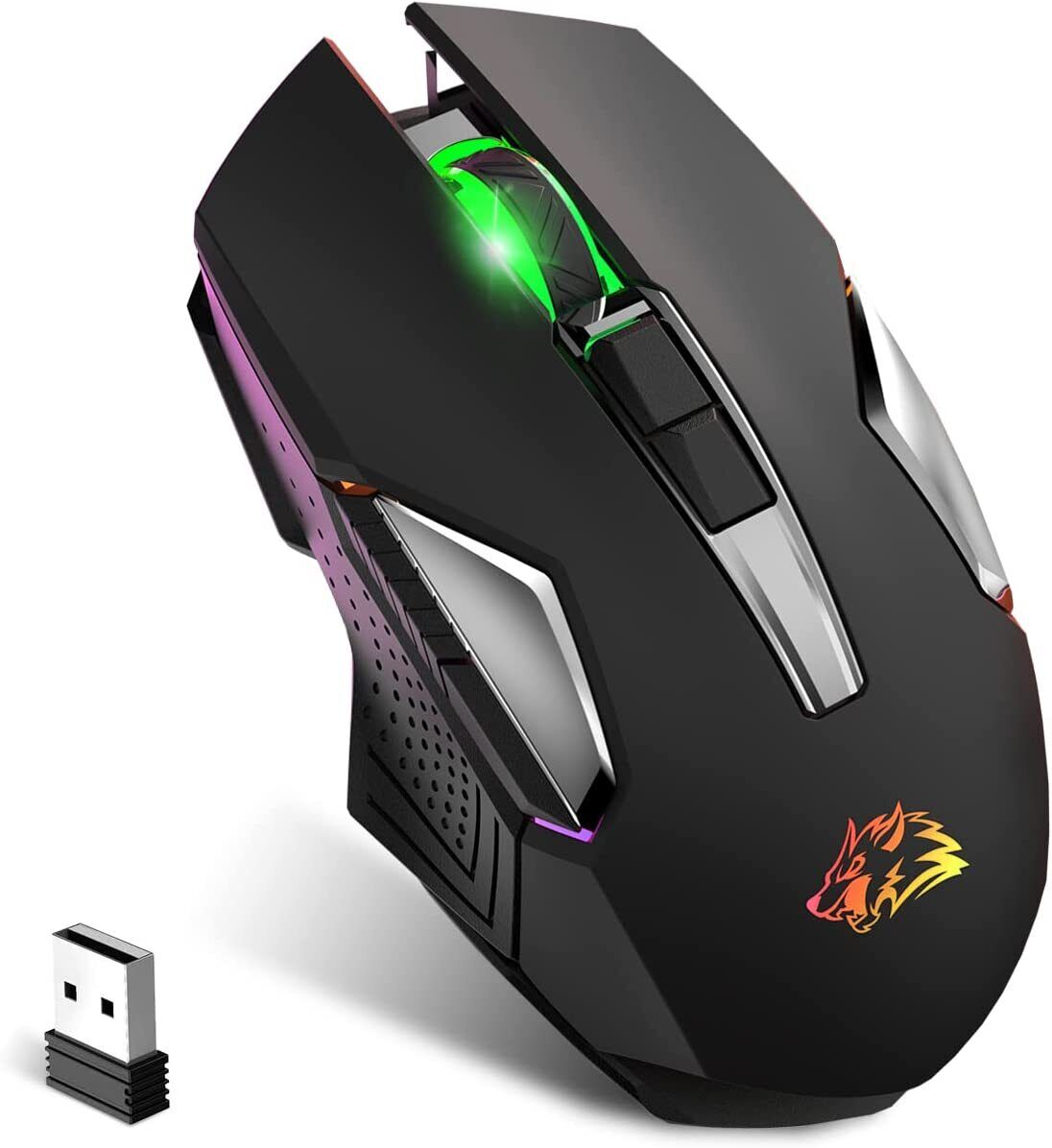 Wireless Mouse Gaming Rechargeable Optical Mouse Cordless 7 Wireless Mouse Gaming Rechargeable Optical Mouse Cordless 7