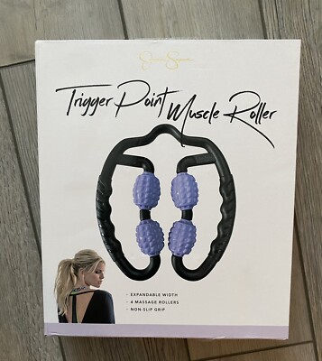 Handheld Trigger Point Muscle Roller Fit Roller Manual Massages Jessica Simpson