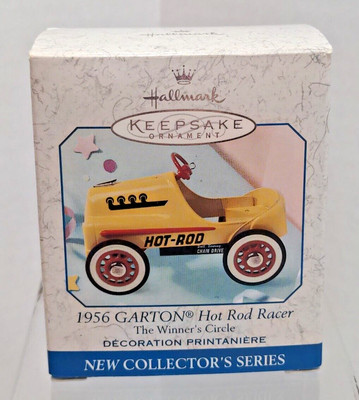 1956 Garton Hot Rod Racer Hallmark Keepsake Christmas Ornament New NIB       B10