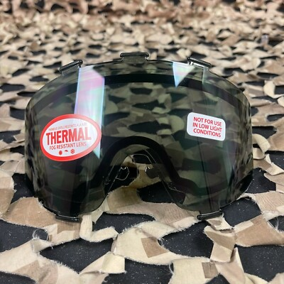 #ad NEW JT Elite Alpha Thermal Mask Lens Smoke $24.95