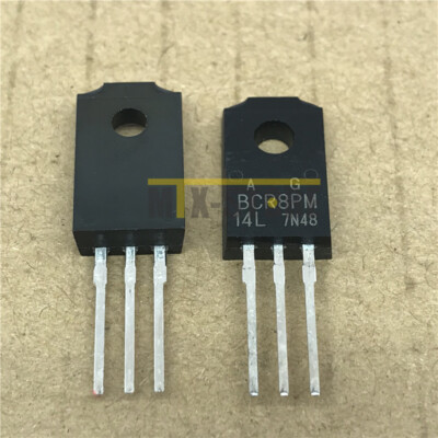 5QTY BCR8PM-14L Encapsulation''TO220F'MEDIUM POWER USE INSULATED TYPE'
