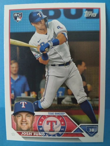 Josh Jung 2023 Topps Rookie Card #529