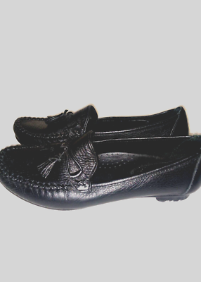 COLE HAAN sz8.5M Black Leather Smooth Loafers MADE IN USA FULL LEATHER Amazon.com | Cole Haan Men main image 4