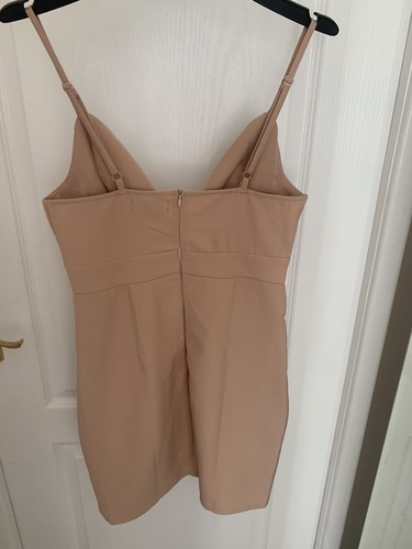 Women’s Nude In The Style Mini stretch Dress Uk 8 - Bild 5 von 5